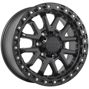 Ruffino HARD – DUNE – Black – 18″x8″ 35mm – All weather Wheels – RUF871802